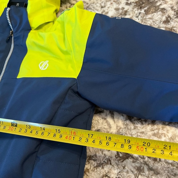 Dare2B Ski Jacket Entail Youth Girls 9 10 Winter Snow Coat Hoodie Waterproof - Picture 3 of 14